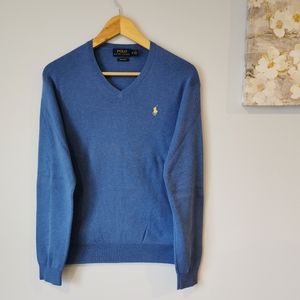POLO Ralph Lauren men's v-neck L/S pullover Pima